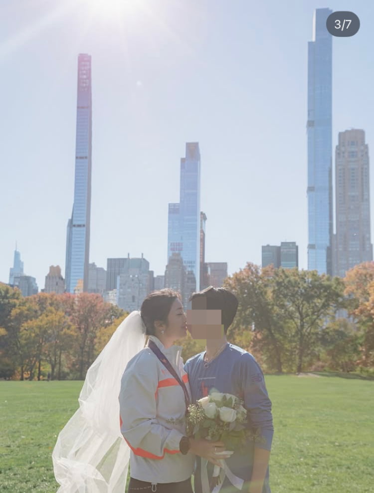 곽선희, 레즈비언 고백 후…11월 동성 연인과 뉴욕서 웨딩 촬영