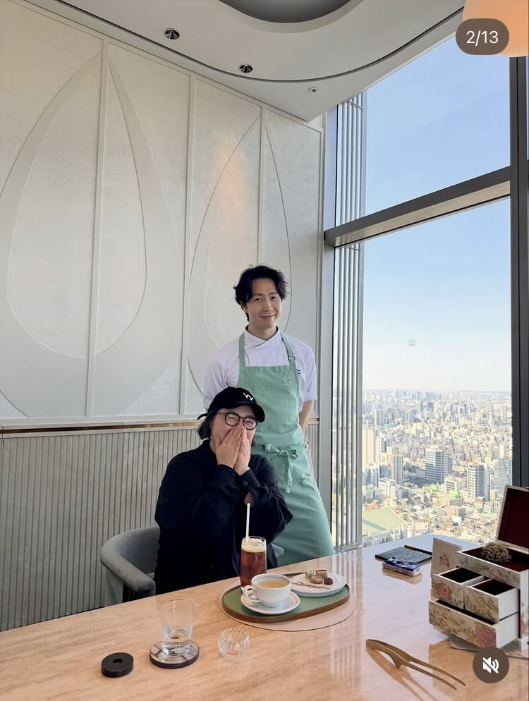 손종원 셰프네 가족사진인줄…여배우 2명 방문에 VIP 대우