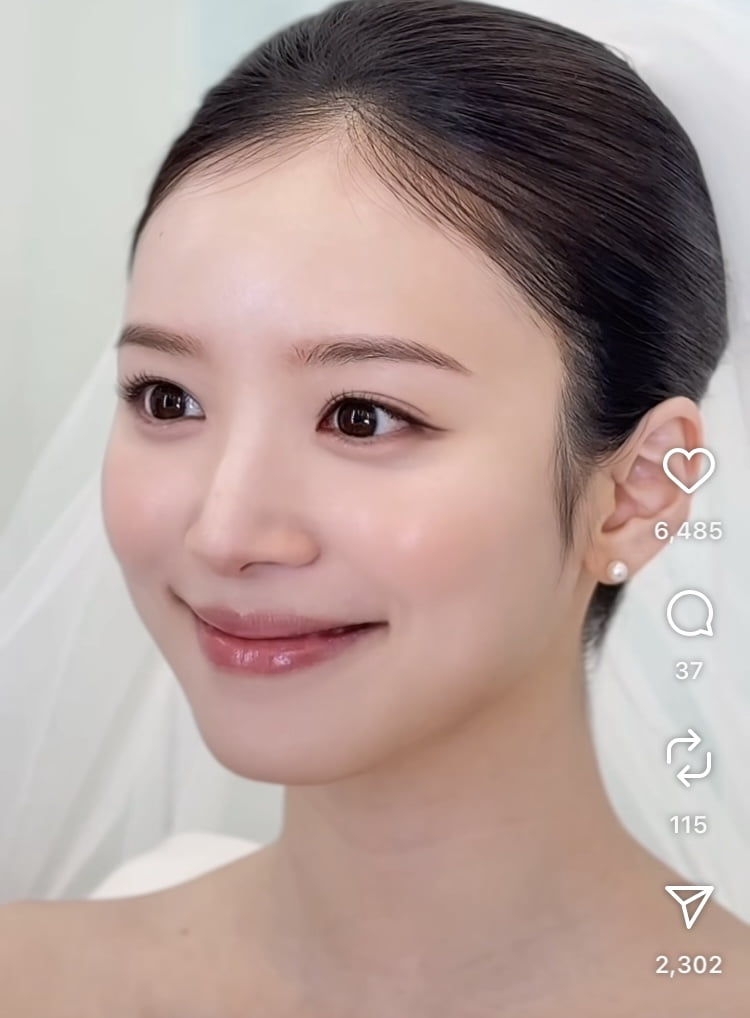 김지영, 임산부 맞아?…깐달걀+V라인 청담동 며느리 메이크업