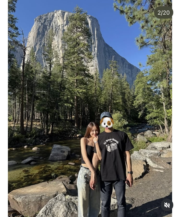 김지민, 탈모 고백 그 후…미국 시는 ♥남자친구와 공개열애