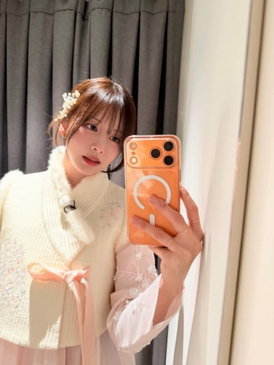 '걸그룹 연습생' 출신 한보름, 럭셔리 하우스 공개하더니…한복 자태 '재벌 자제' 같아