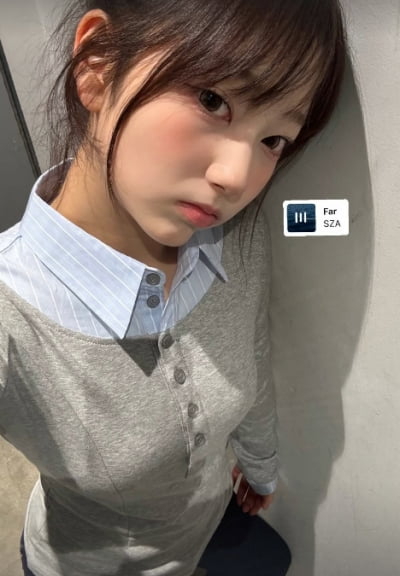 '18세' 정웅인 딸, 데뷔만 안 했지…현직 아이돌도 놀랄 '음악 방송 대기실' 바이브