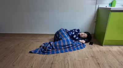 '혜리 친구' 박경혜, 강남에 집 구했는데…결국 방바닥 수면('경혜볼래')