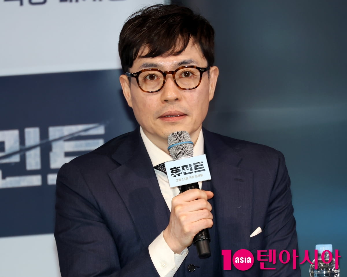 류승완 감독, '휴민트 매력은...배우들의 매력+영화쟁이들이 만든 영화[TEN포토]