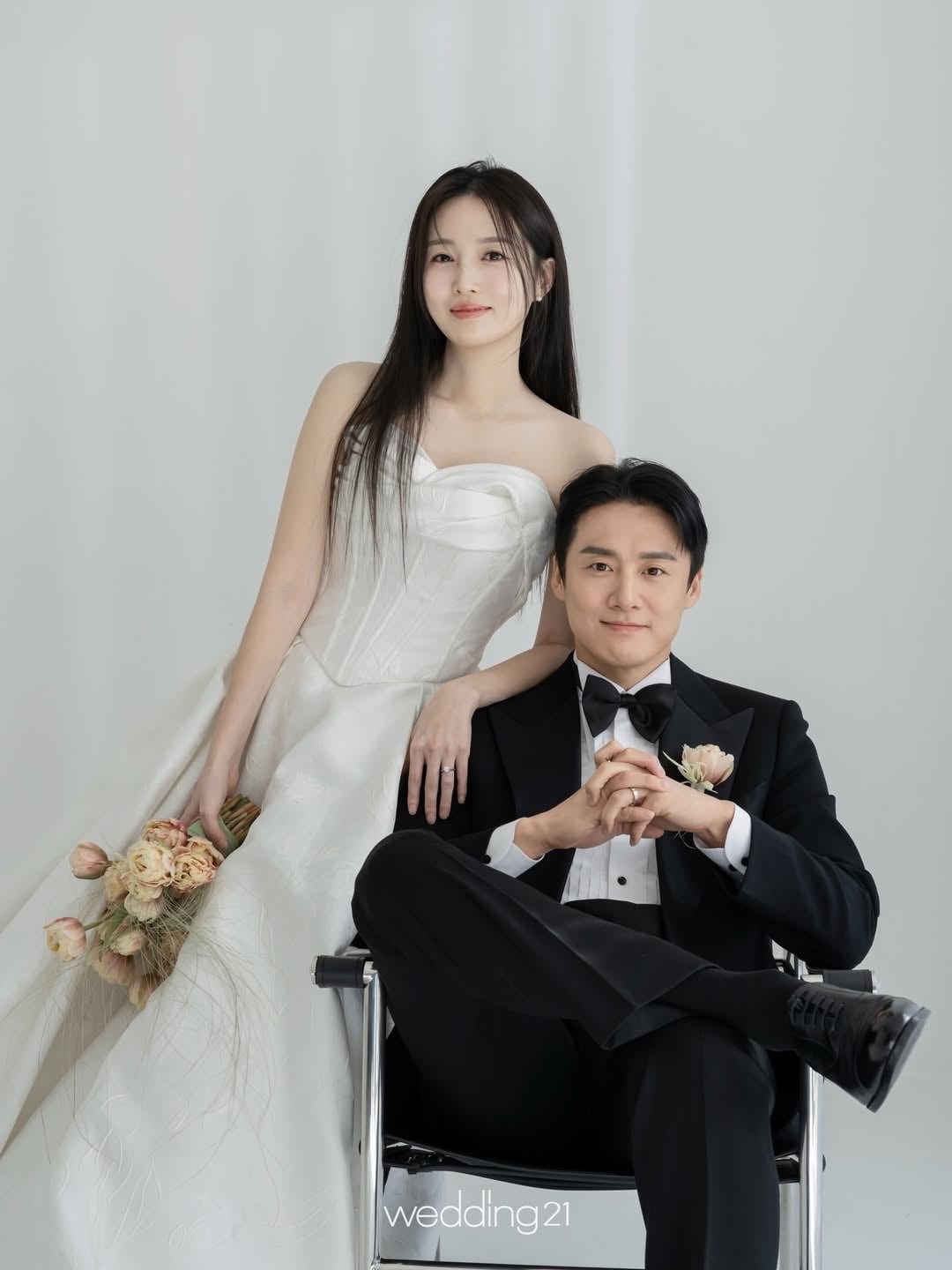 '둘째 임신' 김소영, 만삭 사진이라는데 배가 홀쭉…♥오상진과는 "눈 맞추기 어색"