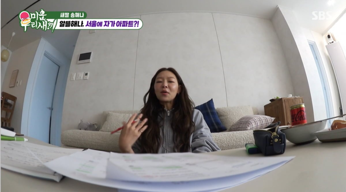 송해나, '40년 만기' 주담대 끼고 산 아파트 보니…침실은 모던, 옷방은 화려('미우새')
