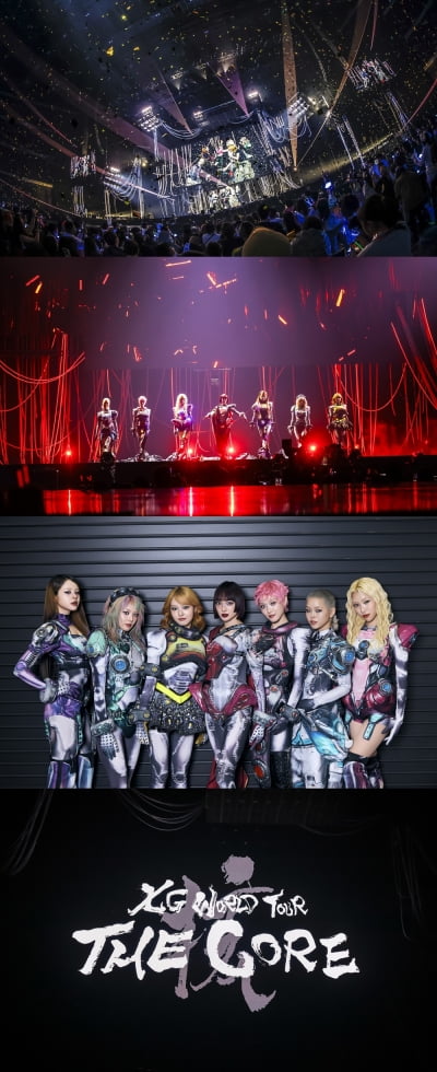 XG, 첫 공연부터 6만 관객 동원…아시아·북미·유럽 등 전 세계 순회