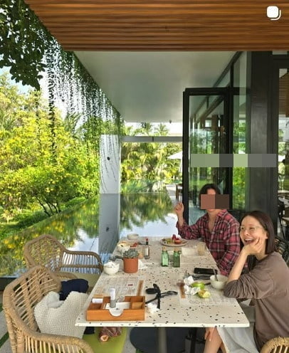 사진=아이비 SNS