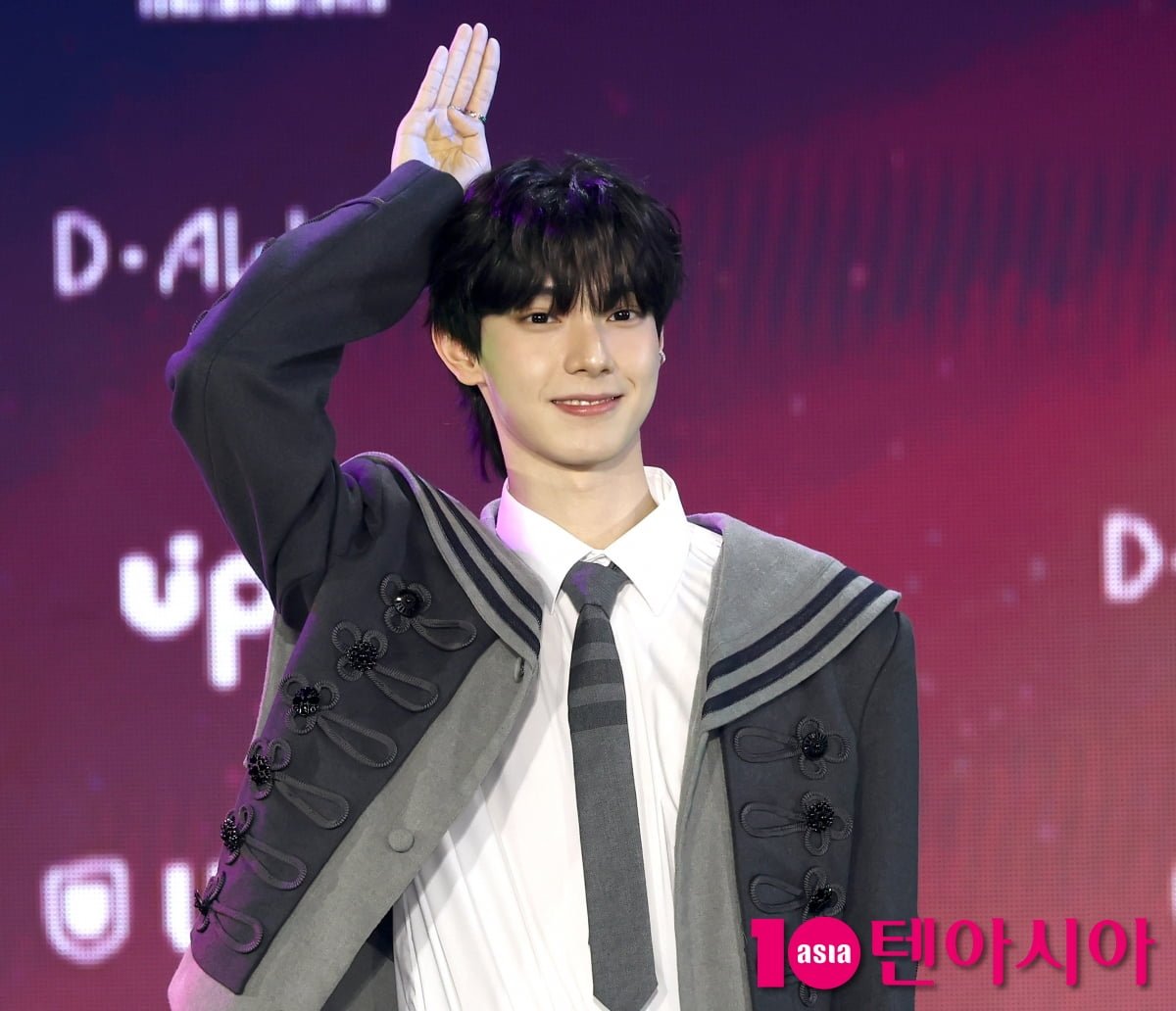 최립우, 달콤한 인사[TEN포토]