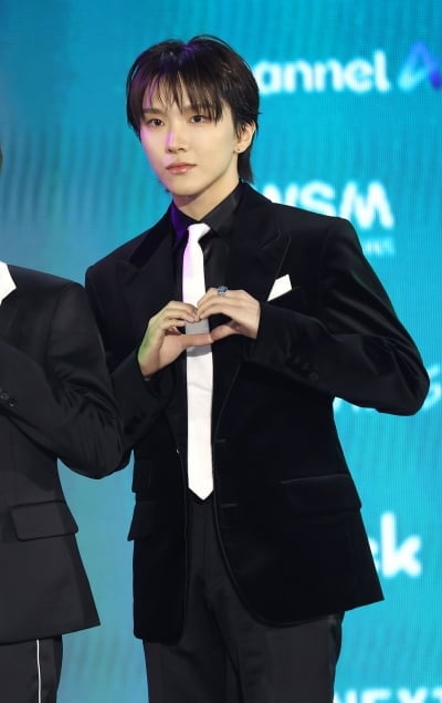 보이넥스트도어 태산, 하트는 시크하게[TEN포토]