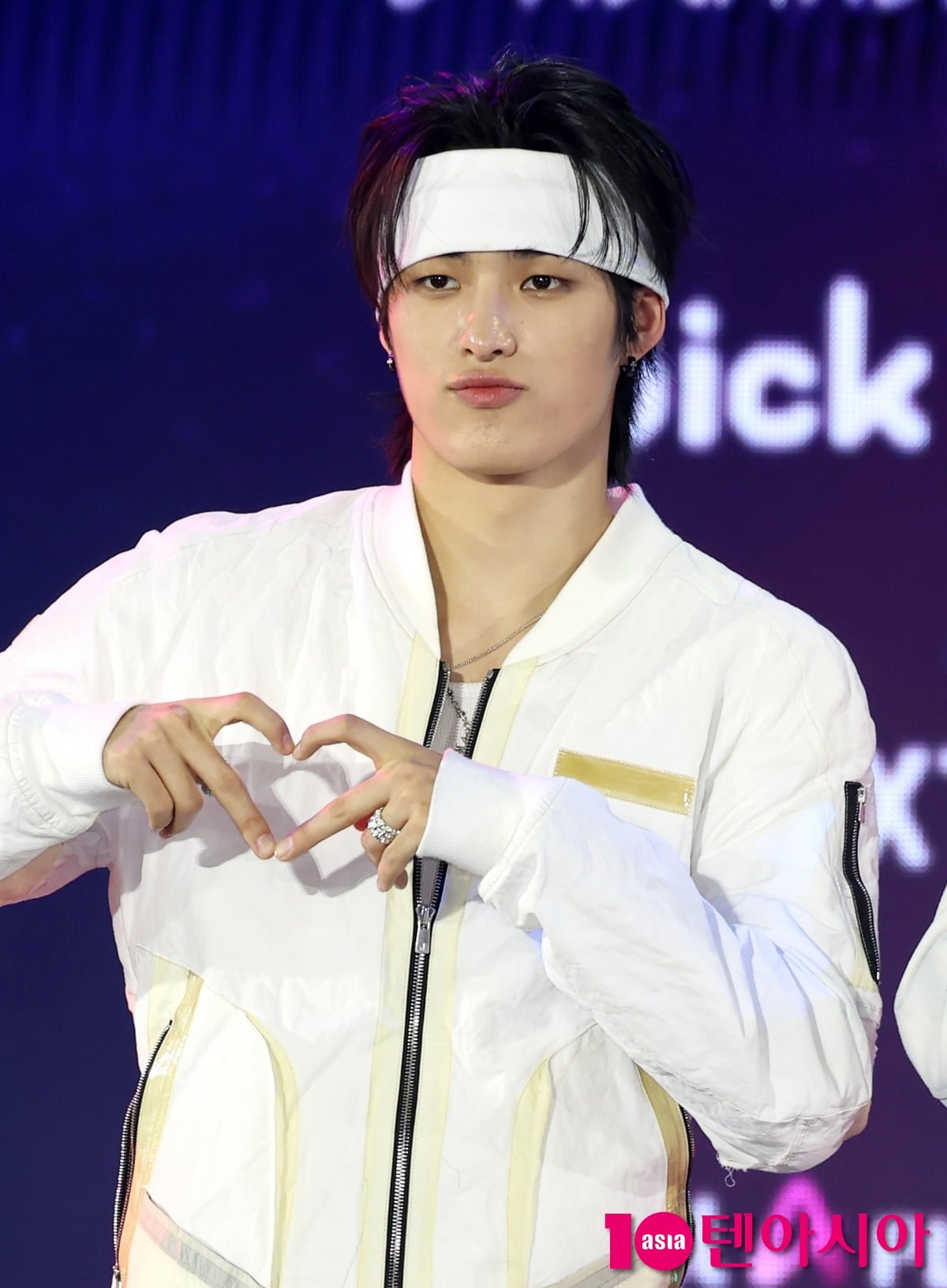 82메이저 윤예찬, 장난꾸러기 표정[TEN포토]