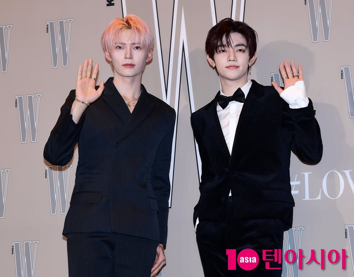 제로베이스원 성한빈, 장하오/ 사진=텐아시아 DB