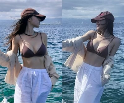 '암 투병 고백' 이솔이, 몸매 자신감 또 소환…"체질 타고난 사람 못 이겨"