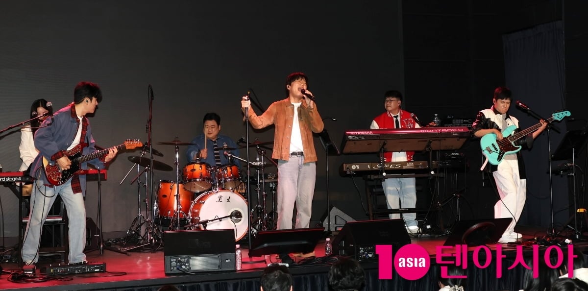 아묻따 밴드, 연예계 동료들과 만든 밴드...내일 첫 디지털 싱글 ‘알고 있잖아’ 발매[TEN포토+]