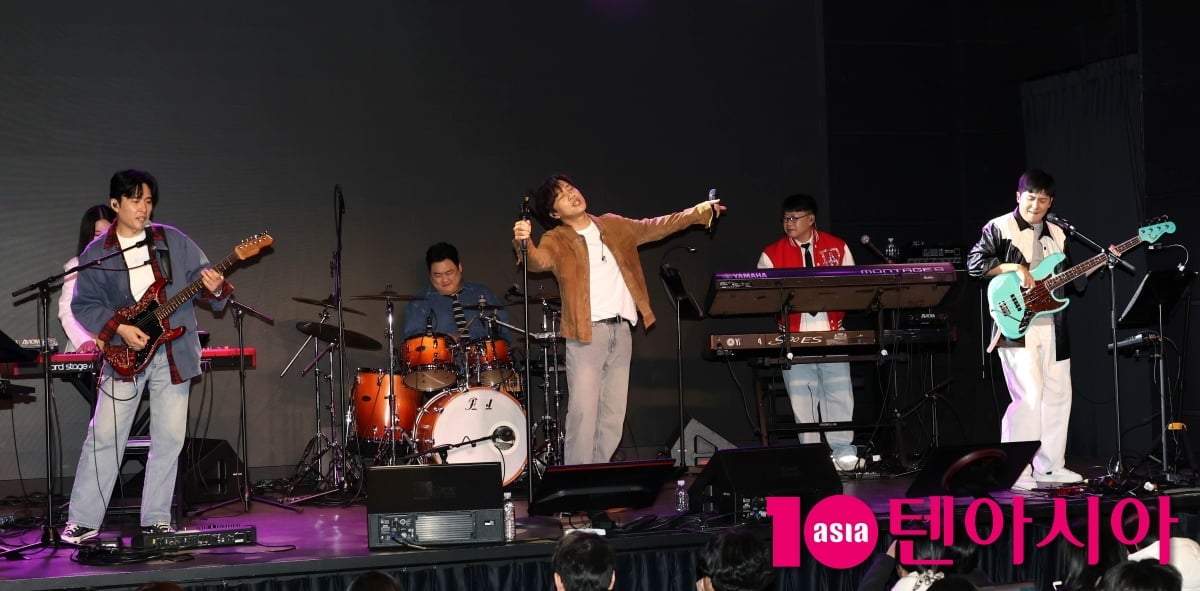 아묻따 밴드, 연예계 동료들과 만든 밴드...내일 첫 디지털 싱글 ‘알고 있잖아’ 발매[TEN포토+]