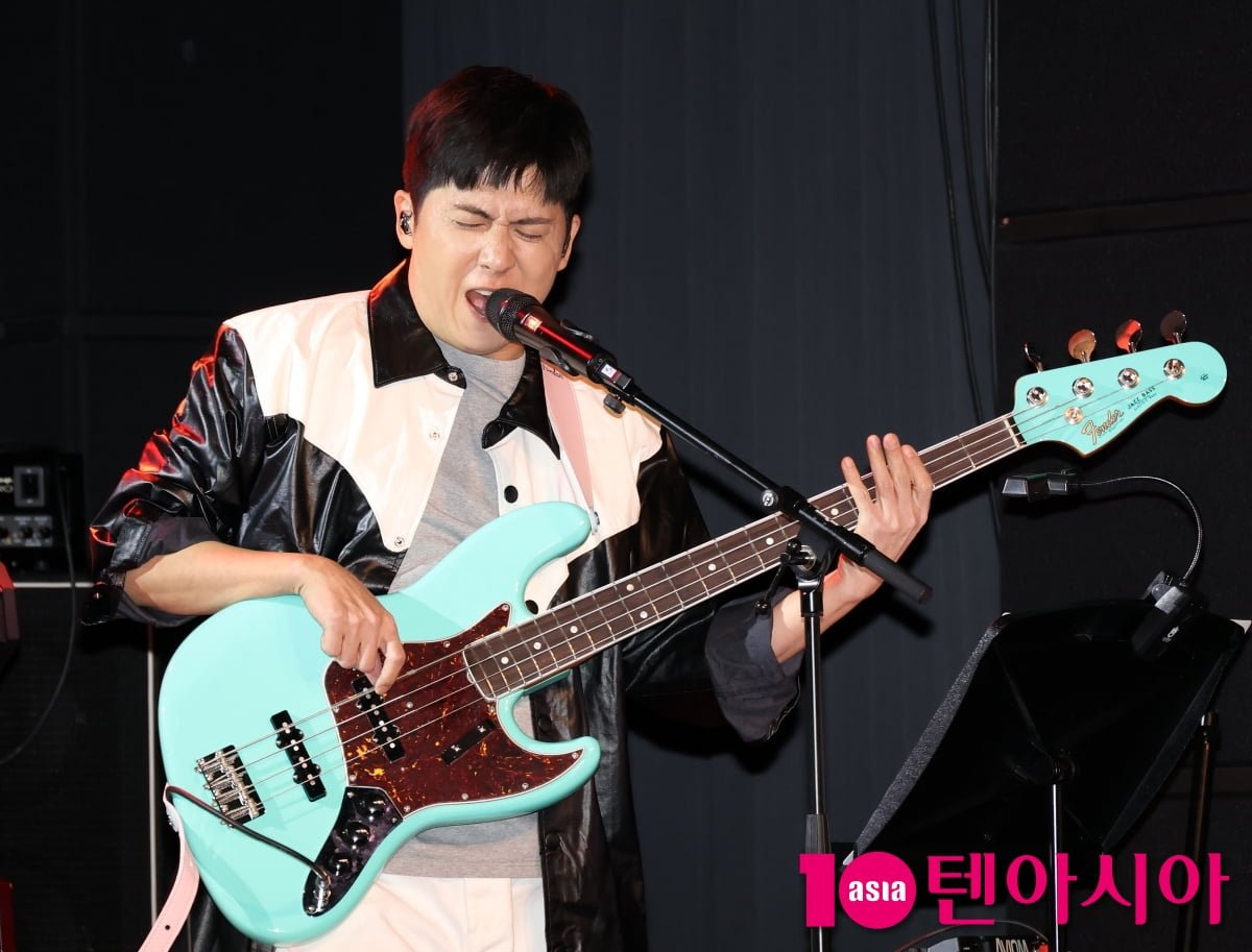 아묻따밴드 홍경민, 가수가 아닌 베이스[TEN포토+]