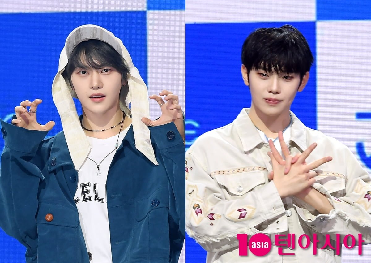 제로베이스원 석매튜, 김태래/ 사진=텐아시아 DB