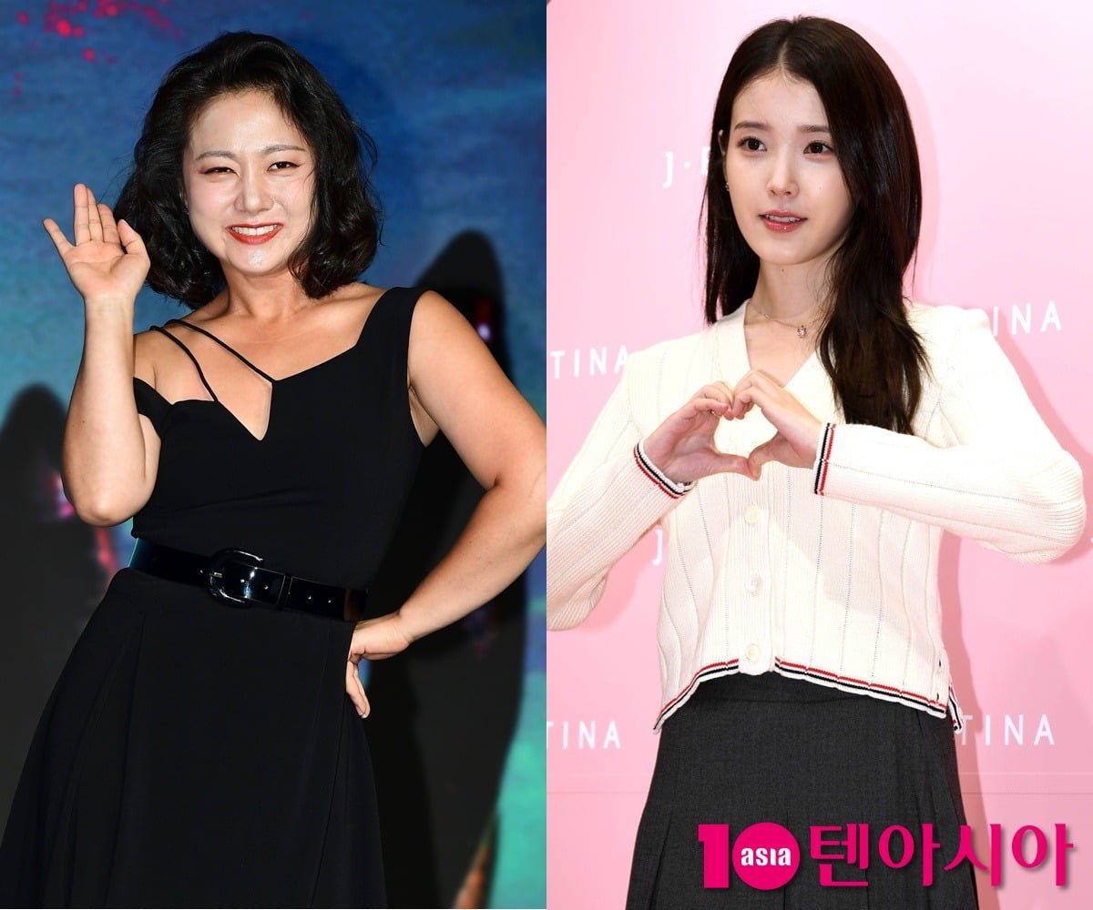 박나래, 아이유/사진=텐아시아DB