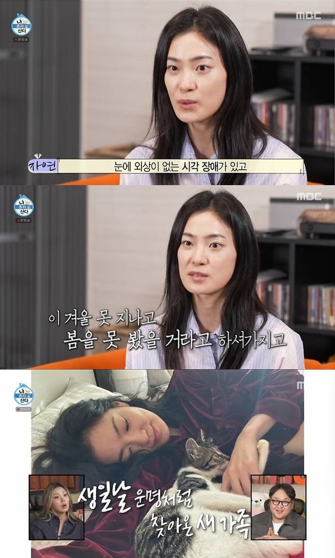 '37세 미혼' 유명 여배우, 결국 입양했다…"시각장애로 수술, 운명처럼 만나" ('나혼산')