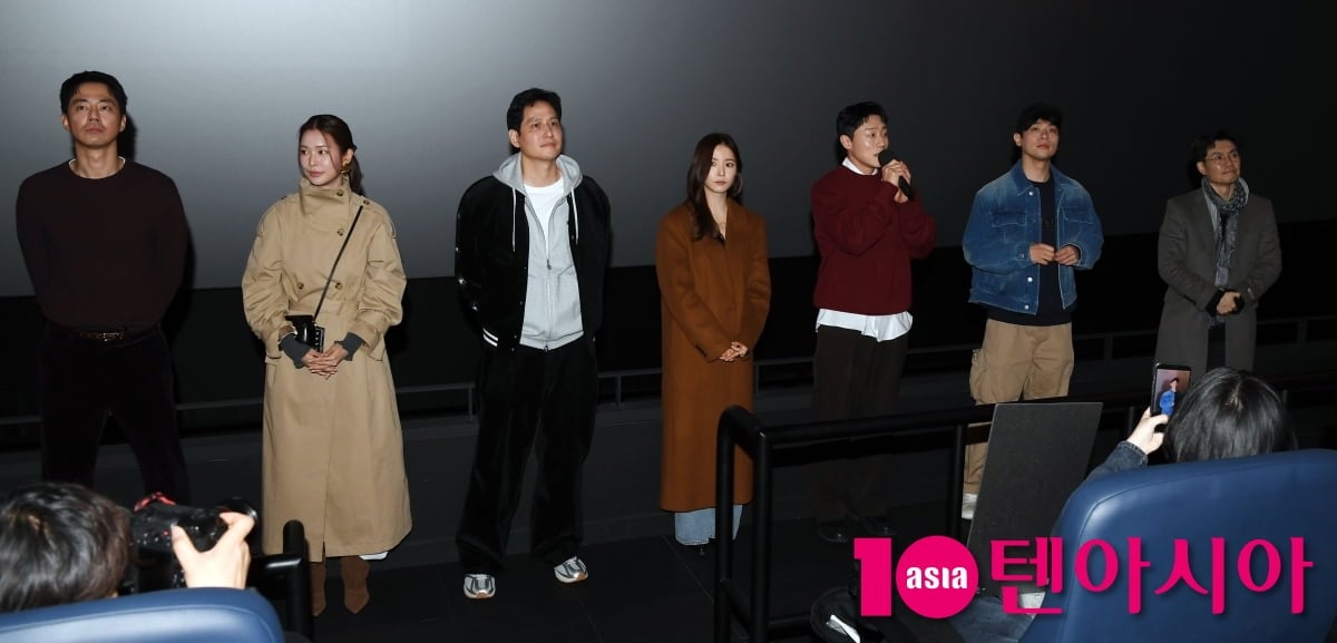 조인성-박정민-박해준-신세경-정유진-이신기-류승완 감독, '휴민트' 잘 부탁드려요[TEN포토]