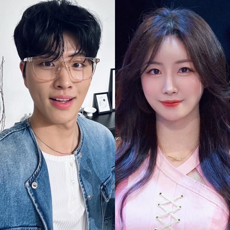 사진=성백현, 안지현 SNS 캡처