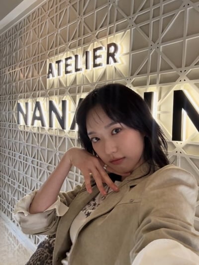 '한예종 출신' 한지현, 뼈말라 몸매 드러내며…디자이너 변신 완료