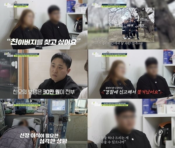 "자식 키워줬는데 신고" 알고보니 신부전 말기 환자였다…유인나 "엄마라 할 수 없어" (탐비')