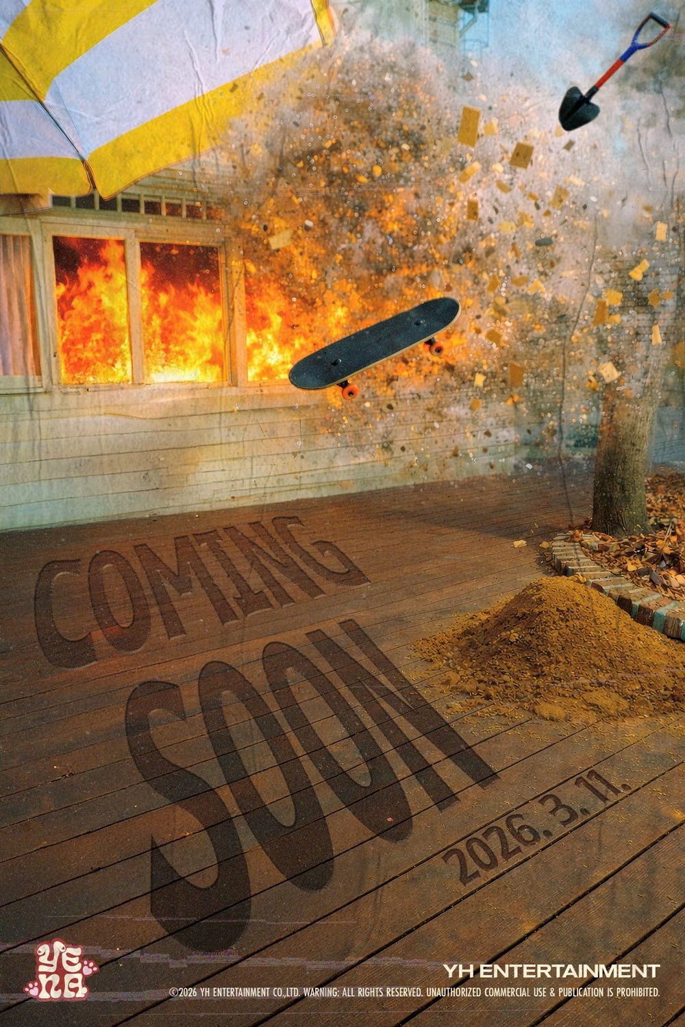 가수 최예나 컴백 포스터 / 사진 = YH엔터테인먼트