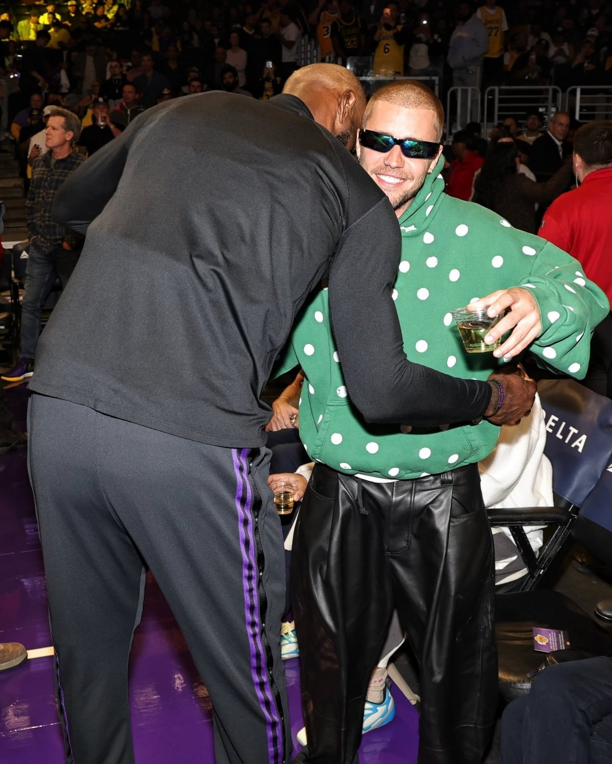 저스틴 비버 / 사진 = NBA SNS