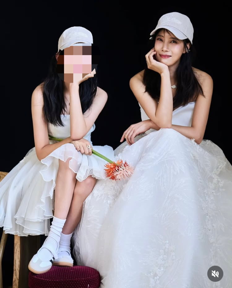 유선, 2014년에 득녀했는데 이렇게 컸어…카라 멤버와 판박이