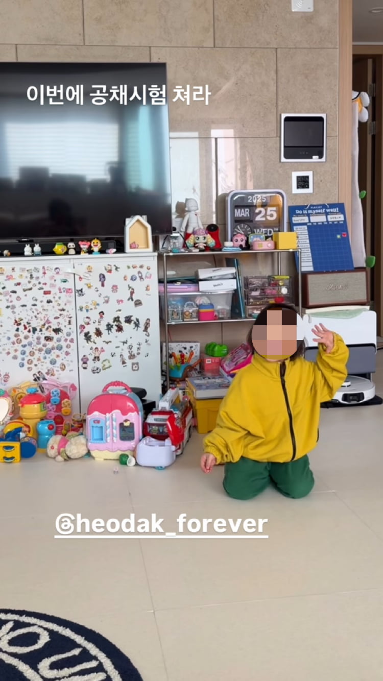 김영희 딸, 개그 DNA 제대로 인증…이대로 KBS 공채 합격하나