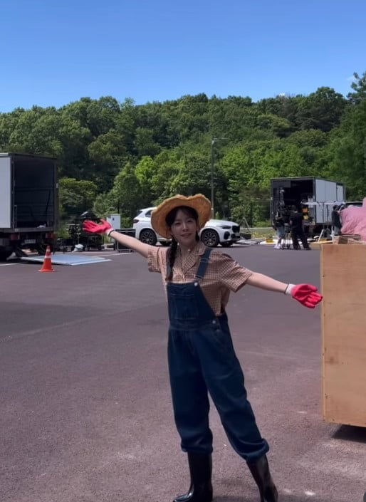 사진=한지민 SNS