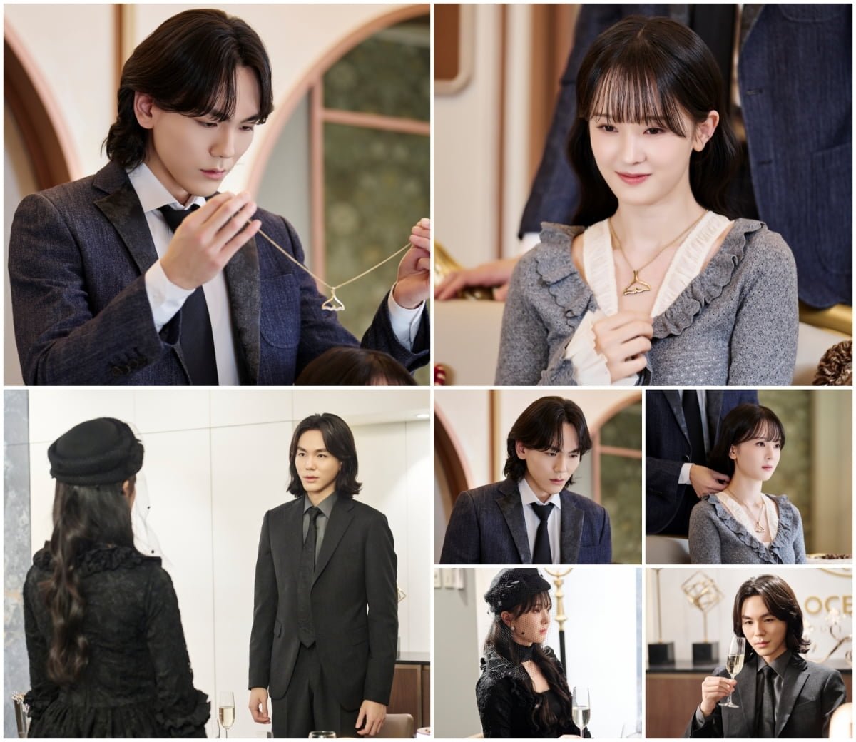 톱스타♥의사 커플 탄생했다…레스토랑 데이트 포착, '직접 목걸이도 걸어줘' ('닥터신')