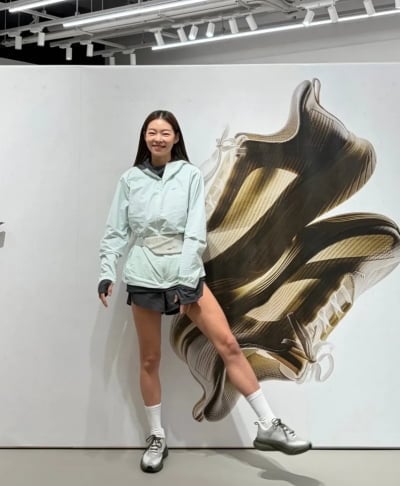 송해나, 못 걸어다닌다더니 기쁜 근황 전했다…"러닝 하러 갈 사람" 건강해진 모습