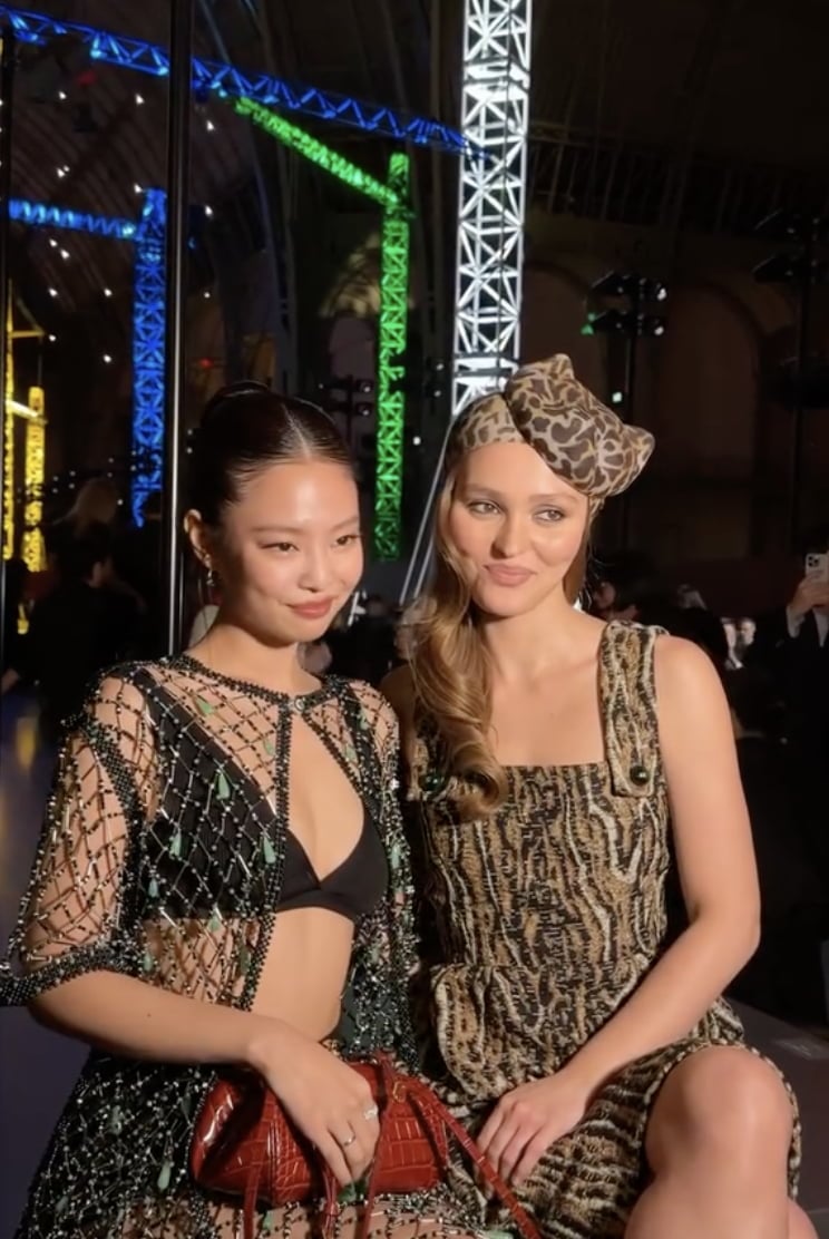 제니, 릴리 로즈뎁 / 사진 = 제니 SNS 캡처