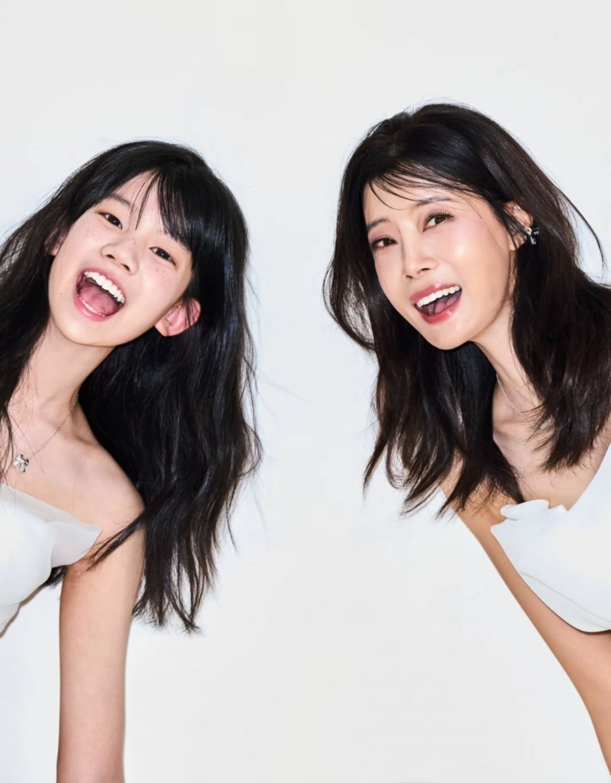 유선, 50세에 새 웨딩화보인가 했더니…쌍둥이 동생 같은 12살 딸 "기억하고파"