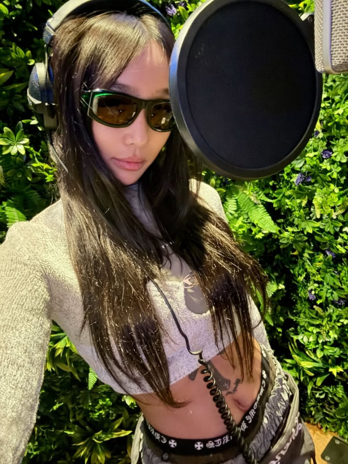 효린, 당당하게 드러낸 거대 타투…'개복수술 흉터' 콤플렉스 완벽 극복