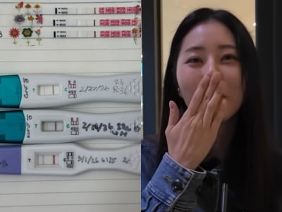 서동주, '임테기 2줄' 뜨고도 기뻐하지 못했다…"임신인 듯 임신 아냐"