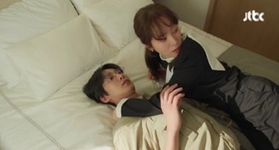 한지민, 가구 회사 대표와 핑크빛♥…결국 호텔서 하룻밤 "데이트 하자" ('미혼남녀')[종합]