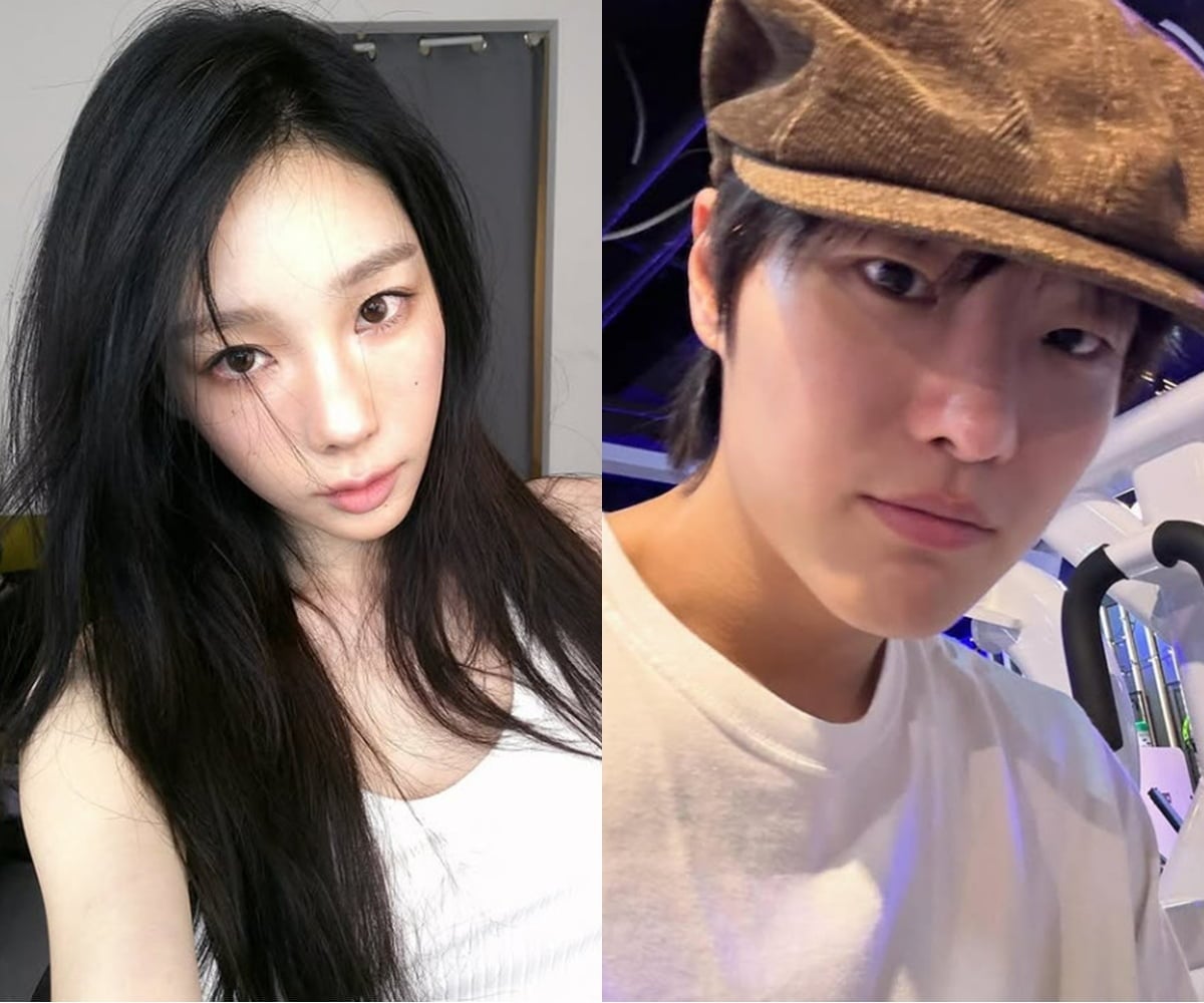 사진=태연, 우즈 각 SNS