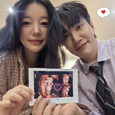 [전문] '김기리♥' 문지인, 유산 아픔 딛고 자연임신…"생명 스스로 찾아와"