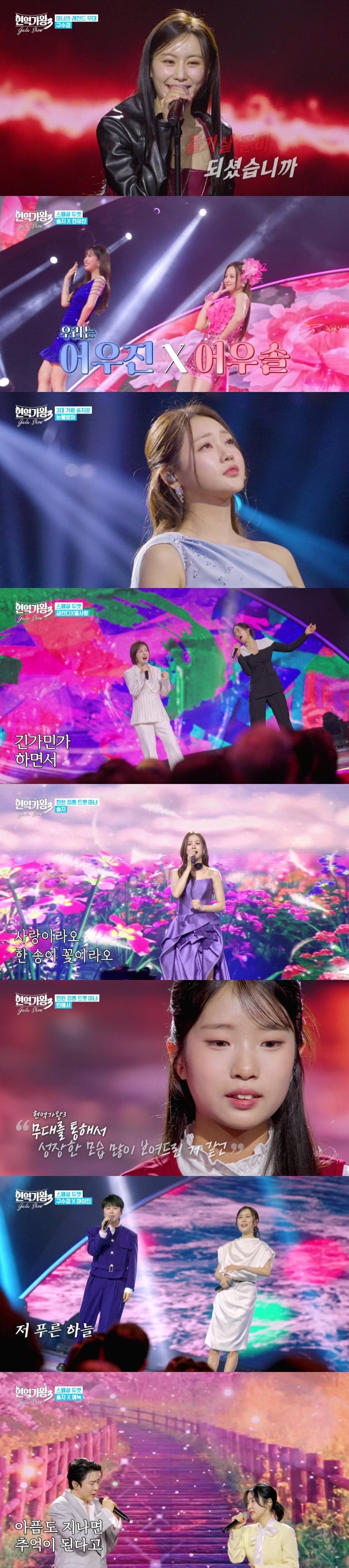 시청률 한 자릿수 찍었다…'현역가왕3' 갈라쇼 찢은 데뷔 파티, '최고 7.5%' [종합]