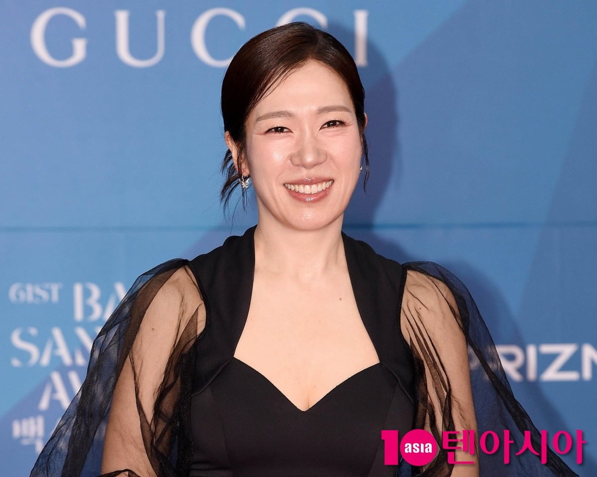 염혜란이 박찬욱 감독과 문자 메시지를 주고받은 일화를 공개했다. / 사진=텐아시아DB