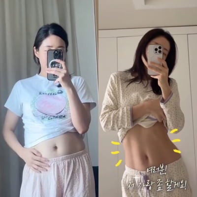 '♥사업가' 최희, 애 둘 낳고 20kg 폭풍 감량…자랑할 만한 선명한 복근