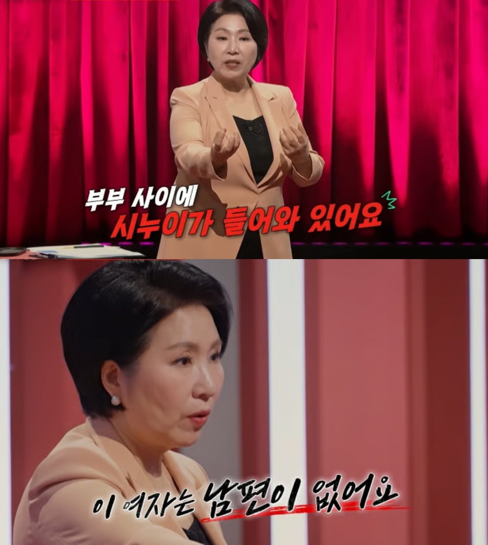 "시누이가 내연녀 같아" 아내 충격 사연…이호선 "둘은 이미 정서적 부부" ('이호선 상담소')