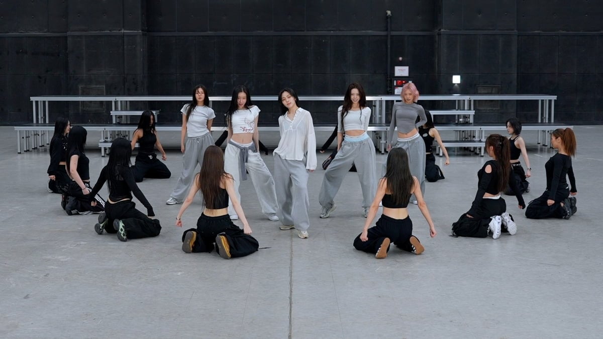 ITZY 'THAT'S A NO NO' 안무 연습 영상 섬네일 이미지/ 사진 제공=JYP엔터테인먼트