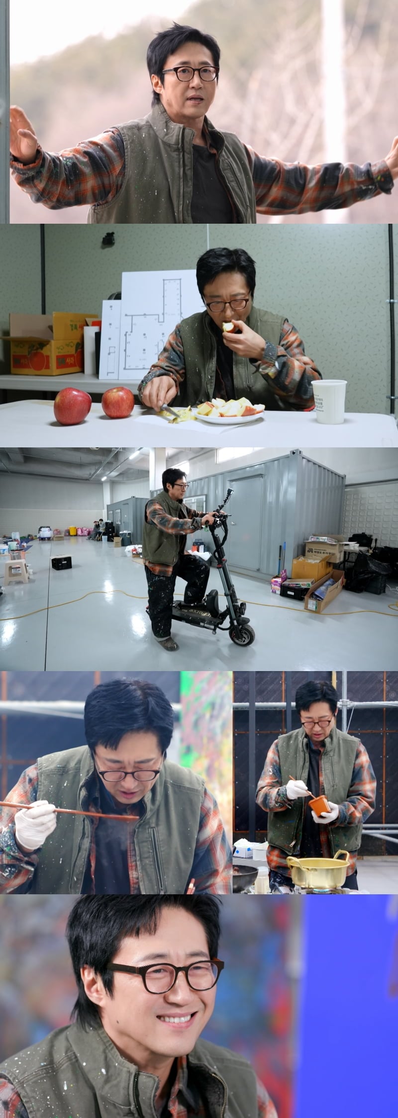 박신양의 컨테이너 생활이 포착됐다 / 사진제공 = KBS 2TV ‘신상출시 편스토랑’  