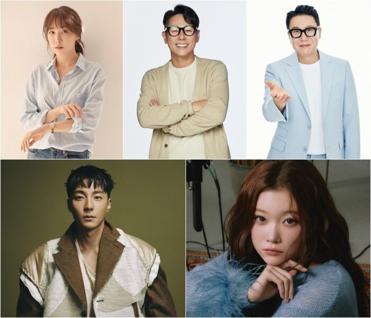 오는 4월 방영될 채널A '하트시그널' 시즌5의 연예인 예측단. (왼쪽부터 시계 방향으로) 김이나, 윤종신, 이상민, 츠키, 로이킴. / 사진=각 소속사 제공