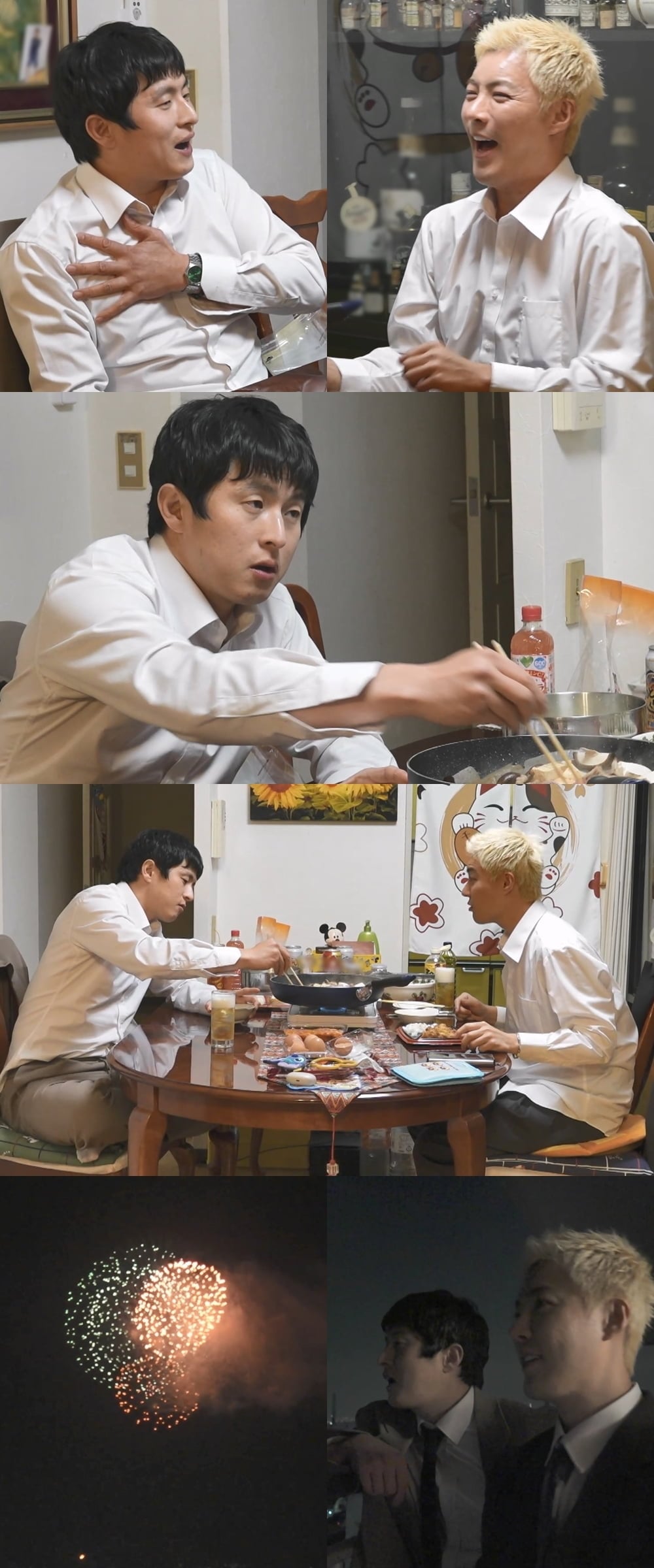 기안84가 ‘우상’ 이토 준지 작가를 만난 후 솔직한 속마음을 강남에게 털어놓는다. / 사진제공=MBC ‘나 혼자 산다’