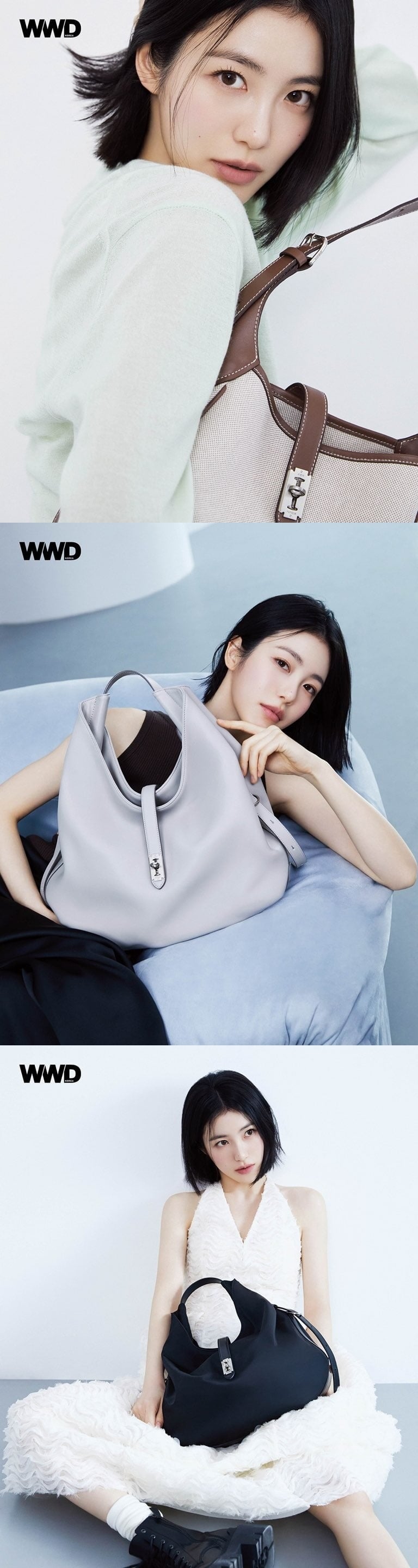 신예은이 깊어진 분위기를 자랑했다./사진제공=WWD